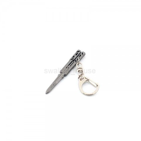Apex Legends Evil Spirit Kunai Keychain for Men, Mini Heir Butterfly Knife, 6cm Metal Pendant