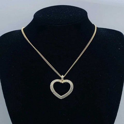 S925 Sterling Silver X Pendant Necklace, Y2K Style, Men's, Enhances Charm, Great Value