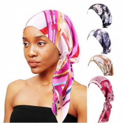 Elegant Women's Rayon Gradient Bandanas & Durag - Multifunctional Headwear for All Seasons
