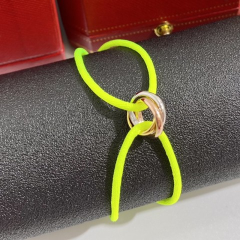Adita Women's 18K Gold Plated Bangle Bracelet with Red Rope, Designer Jewelry for Anniversary Gifts