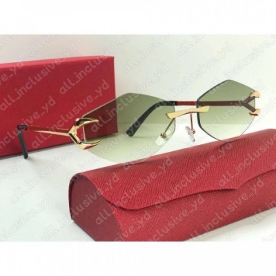 Designer Carteri Rectangle Sunglasses for Men UV400 Protection