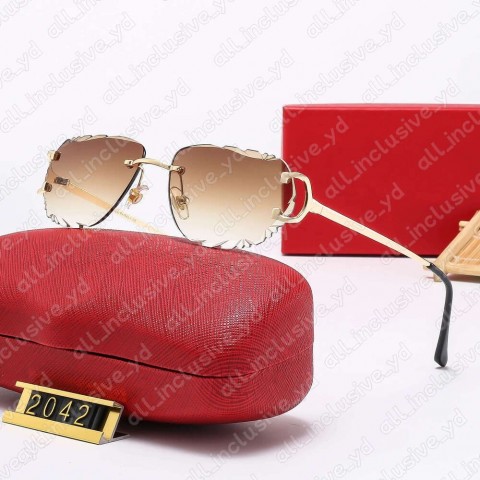 Designer Carteri Rectangle Sunglasses for Men UV400 Protection