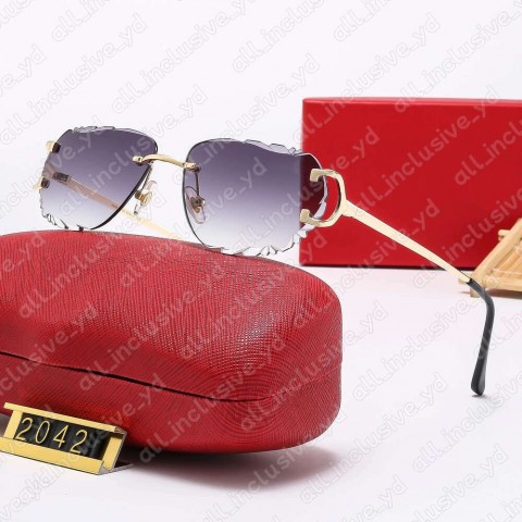 Designer Carteri Rectangle Sunglasses for Men UV400 Protection