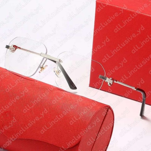 Designer Carteri Rectangle Sunglasses for Men UV400 Protection