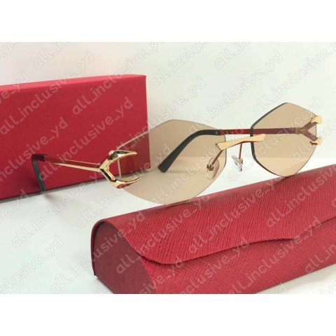 Designer Carteri Rectangle Sunglasses for Men UV400 Protection