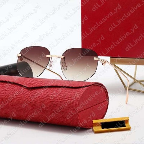 Designer Carteri Rectangle Sunglasses for Men UV400 Protection