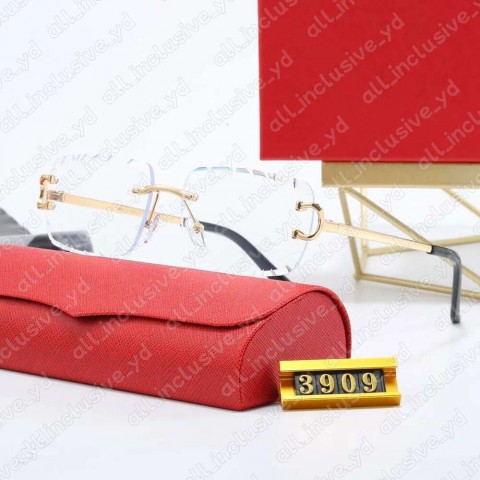 Designer Carteri Rectangle Sunglasses for Men UV400 Protection