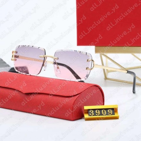 Designer Carteri Rectangle Sunglasses for Men UV400 Protection