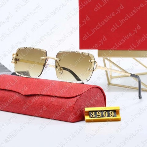 Designer Carteri Rectangle Sunglasses for Men UV400 Protection