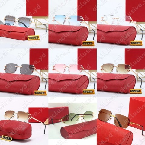 Designer Carteri Rectangle Sunglasses for Men UV400 Protection