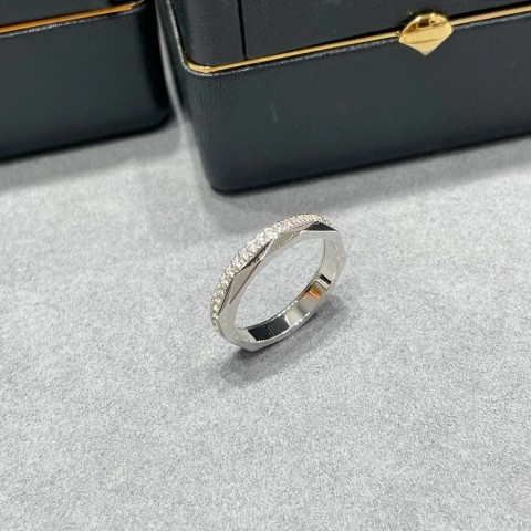Pure Sterling Silver Rose Gold Lozenge Engagement Ring for Women