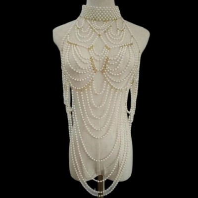 Sexy Body Chains for Women - Pearl Waist Chain & Bikini Jewelry