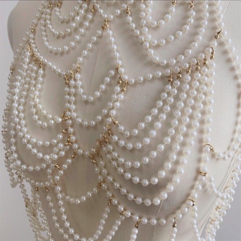 Sexy Body Chains for Women - Pearl Waist Chain & Bikini Jewelry