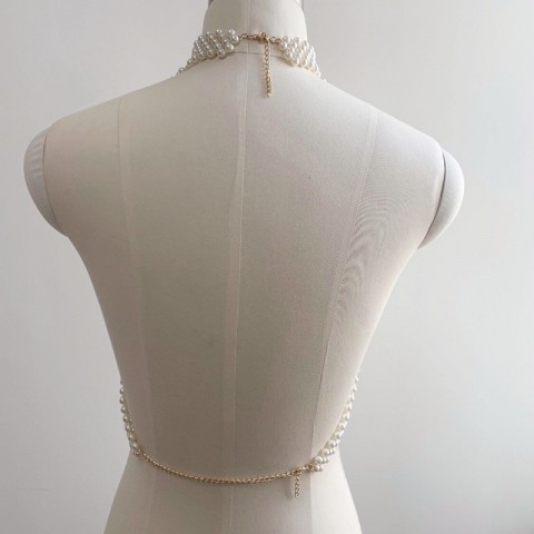 Sexy Body Chains for Women - Pearl Waist Chain & Bikini Jewelry