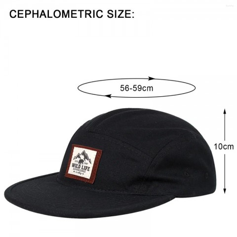 WILD LIFE Unisex Adjustable Ball Cap - Casual Letter Design for Men Women