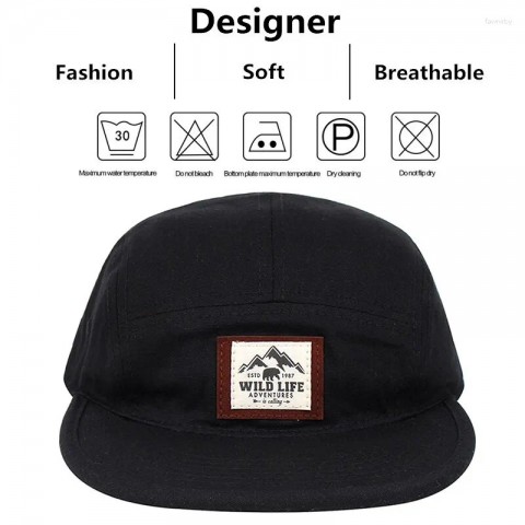 WILD LIFE Unisex Adjustable Ball Cap - Casual Letter Design for Men Women