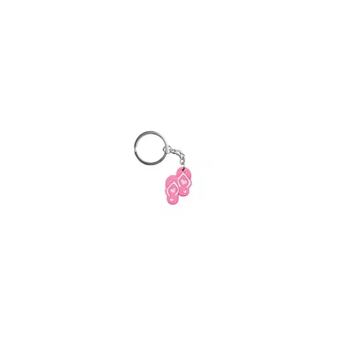 Keychain Gift for Adults - Summer Picnic Style PVC Key Ring